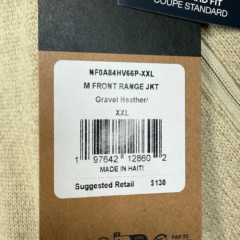 The North Face 100% recycled